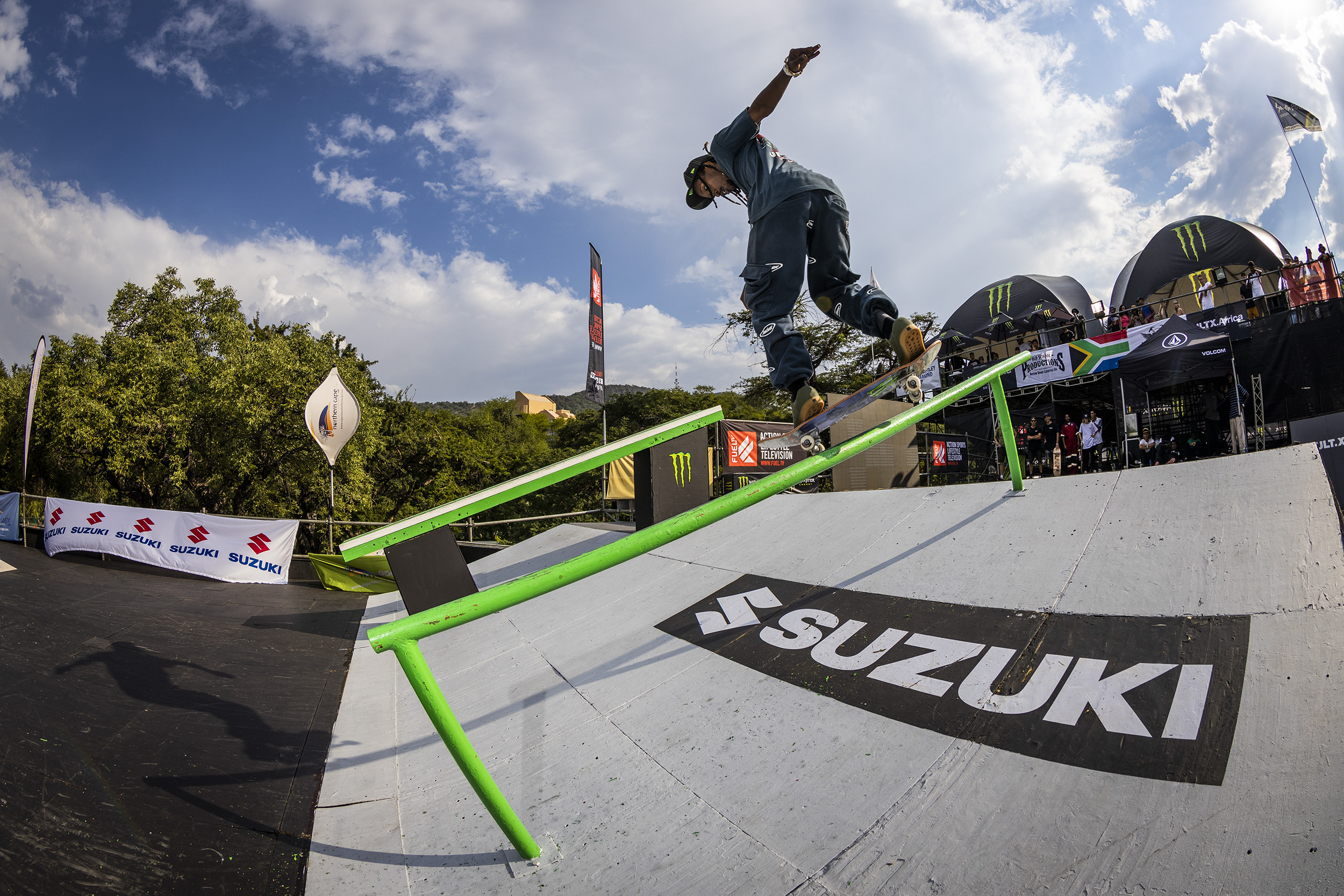 Monster Energy's Khule Ngubane is New African Skateboarding Champion and Wins Best Trick