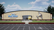 Exterior rendering of the Amelia Earhart Hangar Museum to open in 2023 at the Amelia Earhart Memorial Airport (K59) in Atchison, Kansas. Rendering courtesy DI.