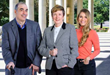 David DeSue, Becky Rolland, and Jennifer Caballero, Corbec Media's management team