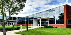 Front elevation of the 30,900-square-foot, state-of-the-art, commercial-scale cell therapy manufacturing facility in Princeton, New Jersey, that Catalent has acquired from Erytech.