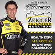 NASCAR Driver Josh Bilicki Joins Zeigler Kalamazoo Marathon Health Expo, Sponsors Plan Fun, Family-Friendly Activities