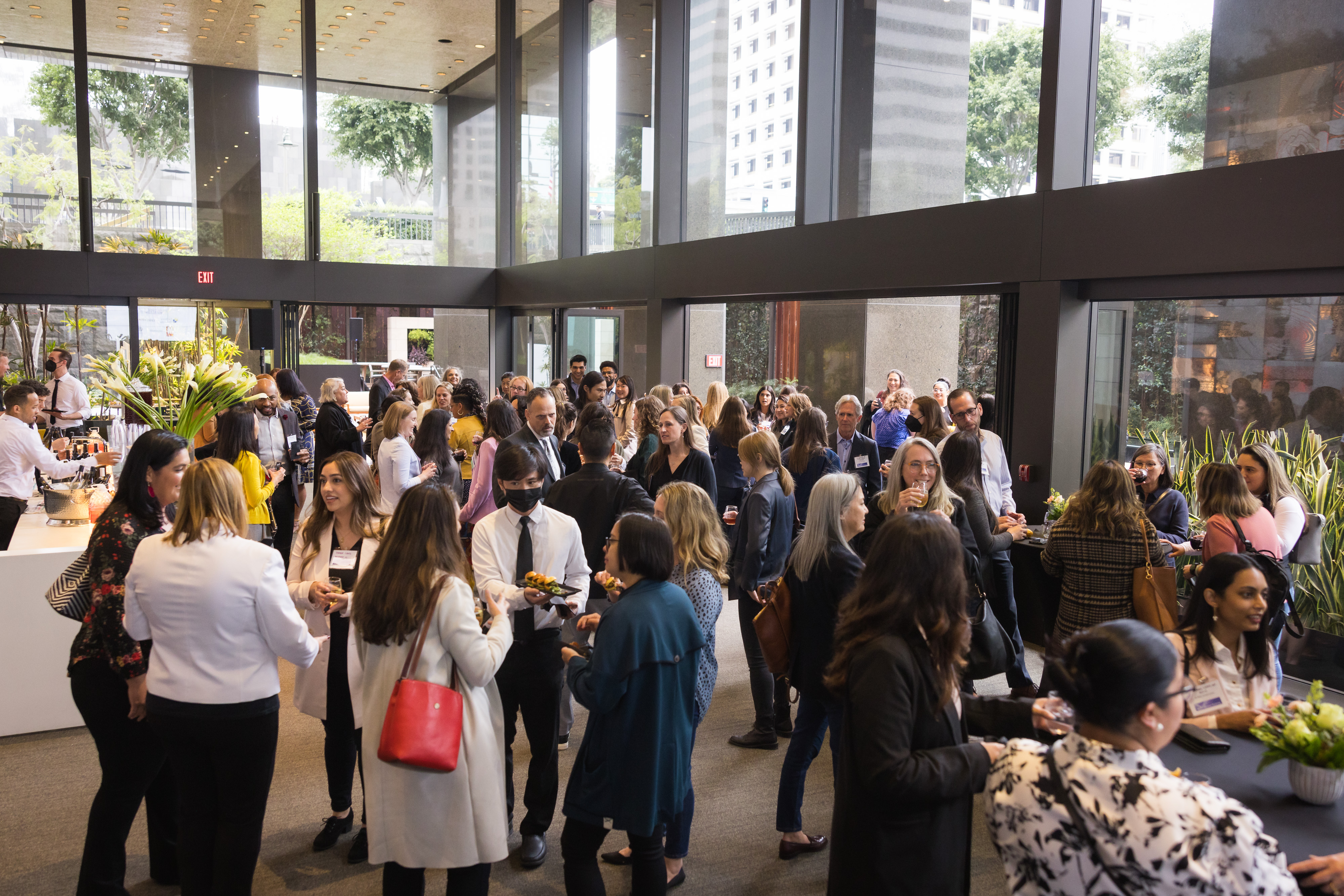 Women Working Together Networking Event drew approximately 170 AEC industry professionals and 21 company sponsors to its inaugural networking evening in downtown Los Angeles.