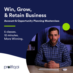 Thumb image for Prolifiq Launches Account Planning Masterclass Video Series