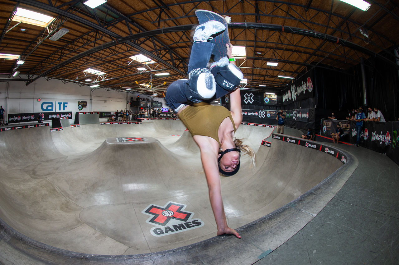 Monster Army Rider Grace Marhoefer Will Compete in Women's Skateboard Park at X Games Chiba 2022