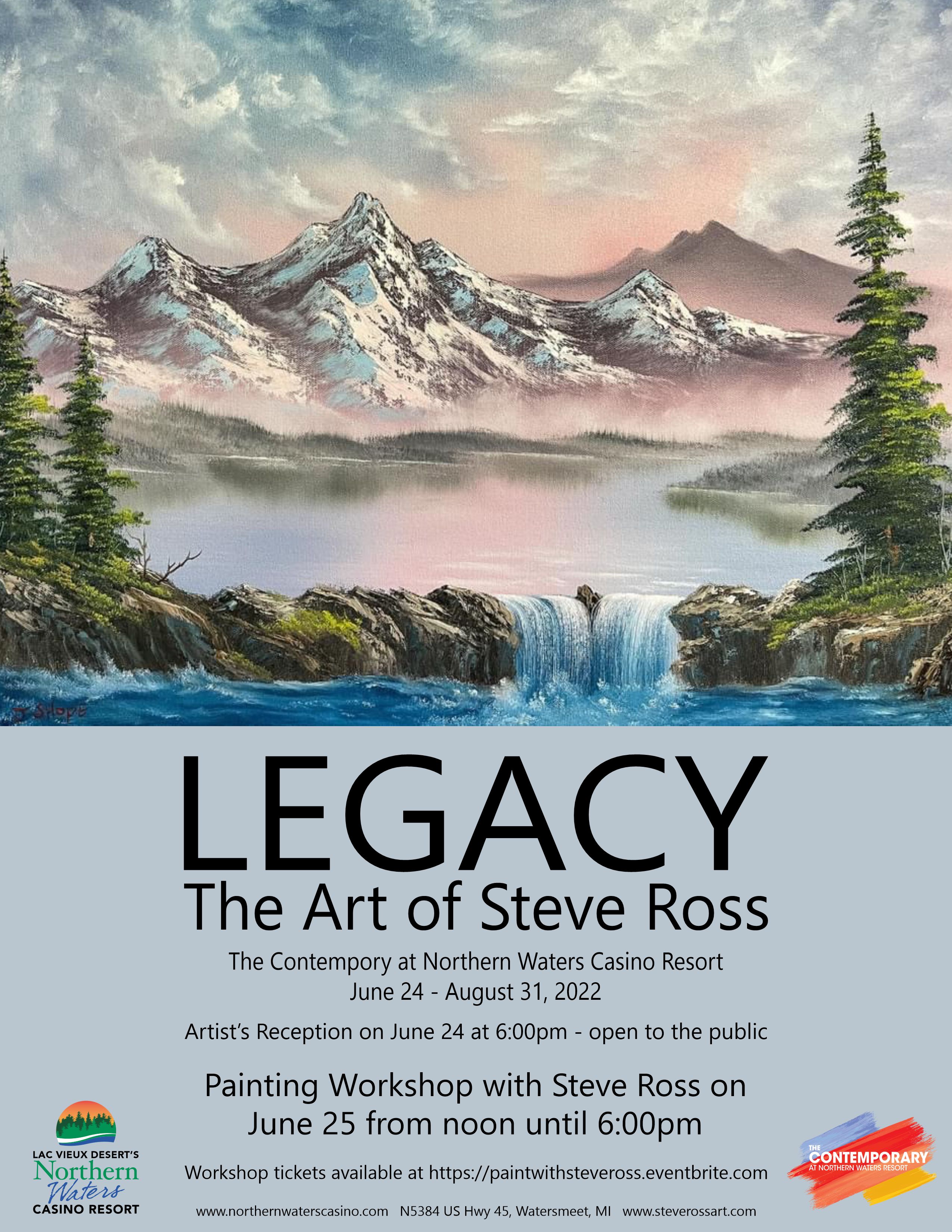 The Contemporary Gallery Presents "Legacy: The Art of Steve Ross"