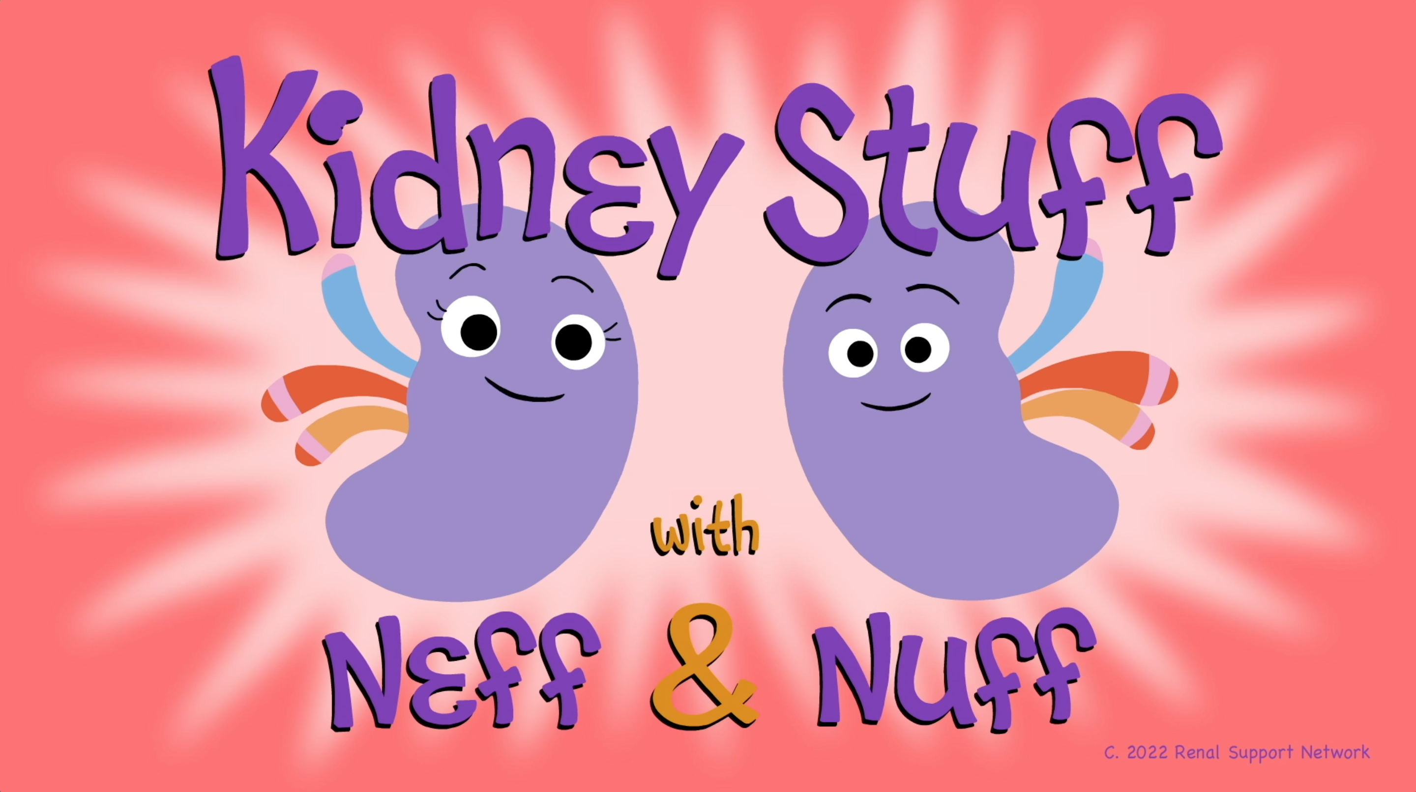 Get the Scoop on 'Kidney Stuff with Neff & Nuff' Animated Video Series