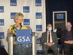 GSA Administrator Robin Carnahan at GSA Press Conference