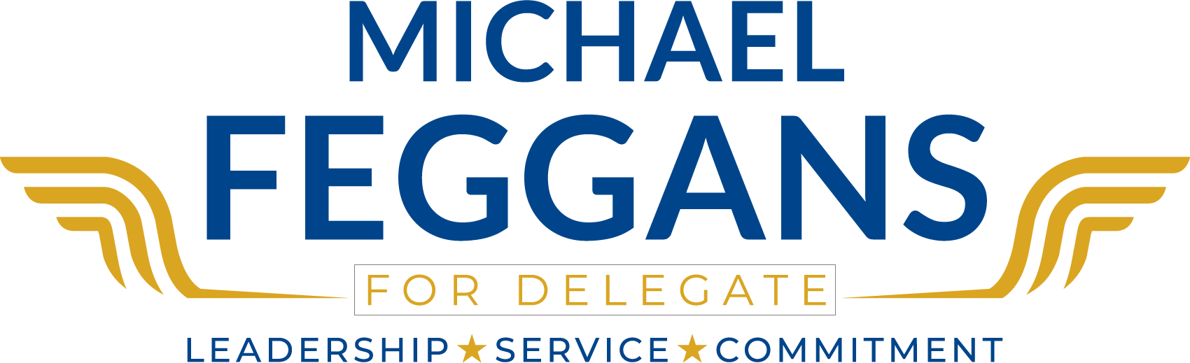 Michael Feggans for Delegate campaign logo