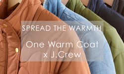 J.Crew & One Warm Coat Celebrate 5 Years of Sharing Warmth