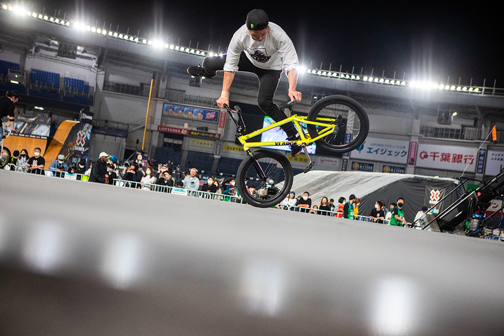 Monster Energy's Moto Sasaki Takes Bronze in BMX Flatland at X Games Chiba 2022