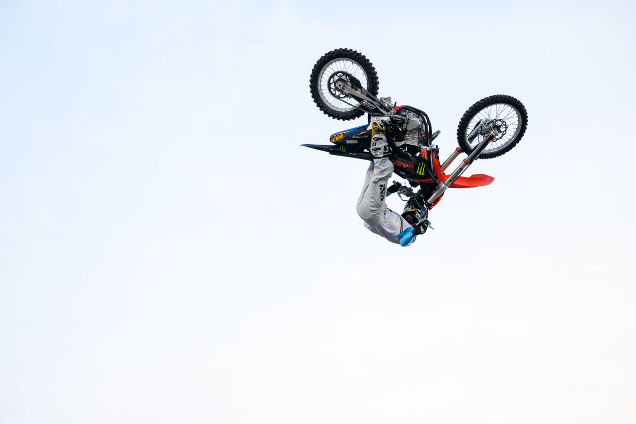 Monster Energy's Belgian Motocross Rider Julien Vanstippen Claims Bronze Medal in Moto X Best Whip at X Games Chiba 2022