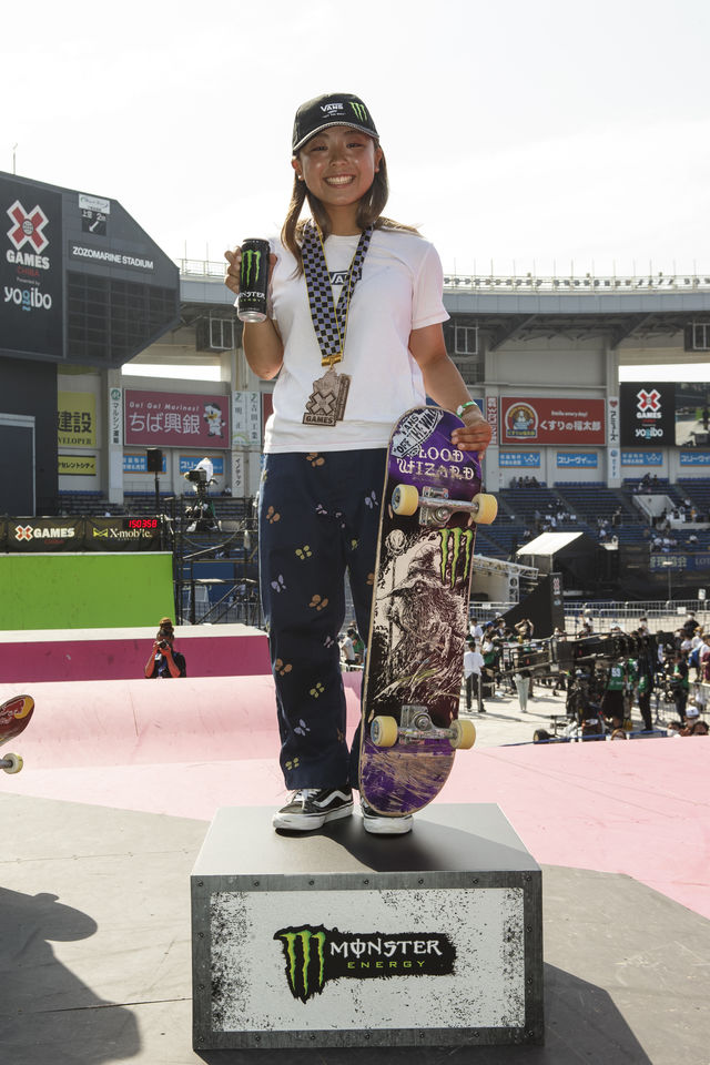 Monster Energy's Japanese Ripper Mami Tezuka Takes Home Bronze in Women’s Skateboard Park at X Games Chiba 2022