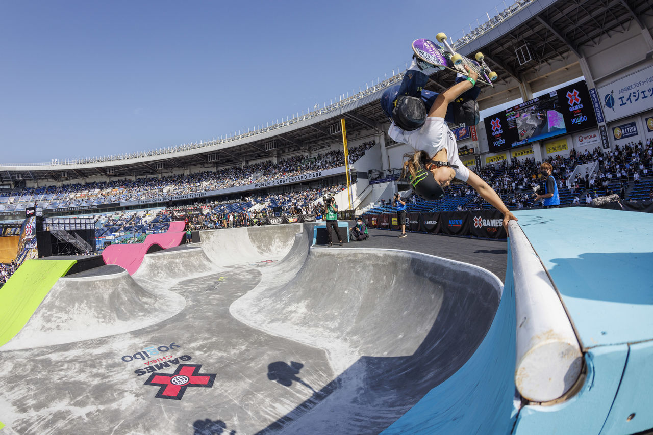 Monster Energy's Japanese Ripper Mami Tezuka Takes Home Bronze in Women’s Skateboard Park at X Games Chiba 2022