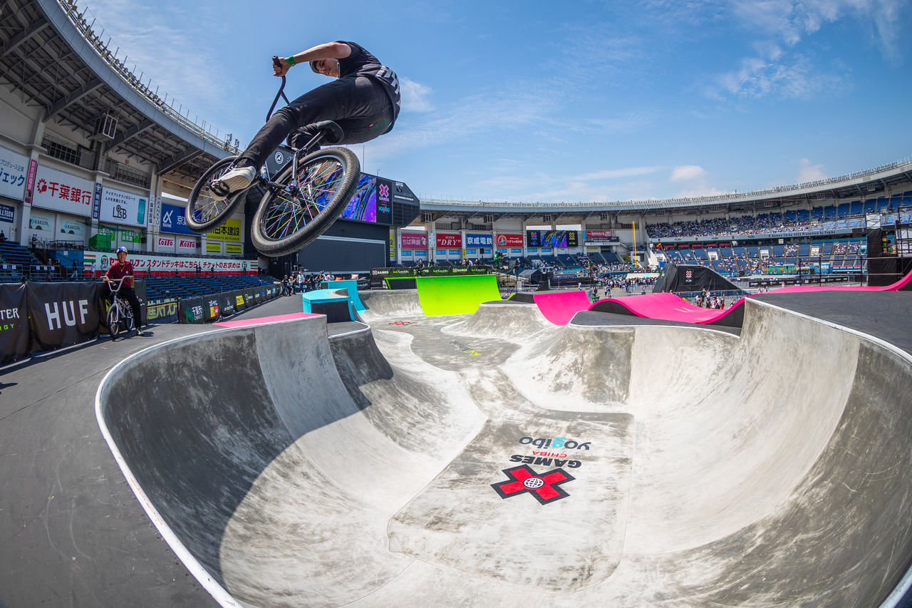 Monster Energy's Justin Dowell Earns Silver Medal in BMX Park at X Games Chiba 2022