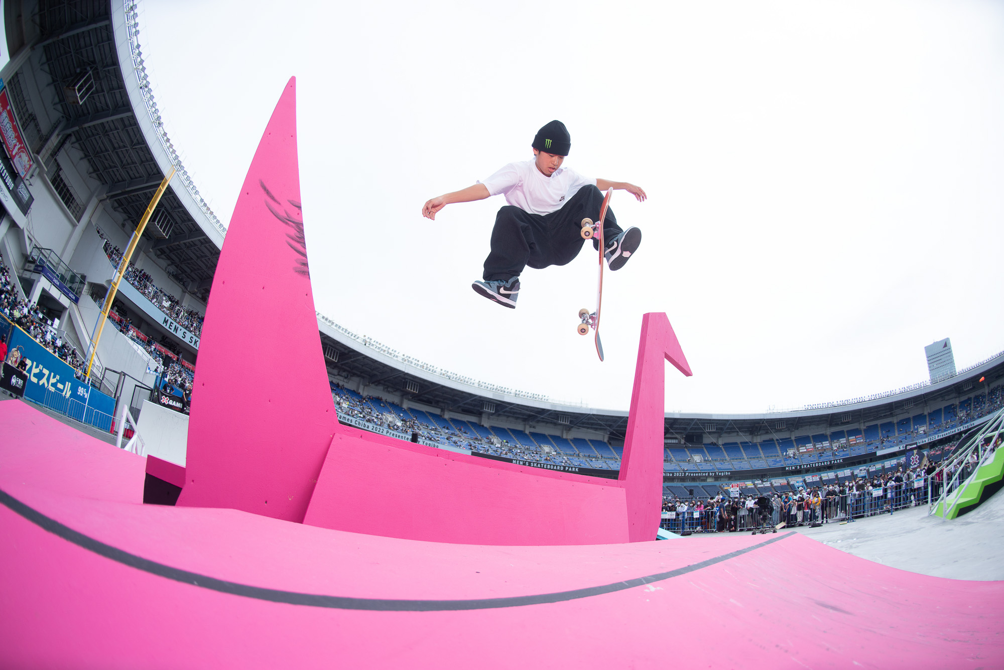 Monster Energy's Daiki Ikeda Claims Silver in Men's Skateboard Street at X Games Chiba 2022