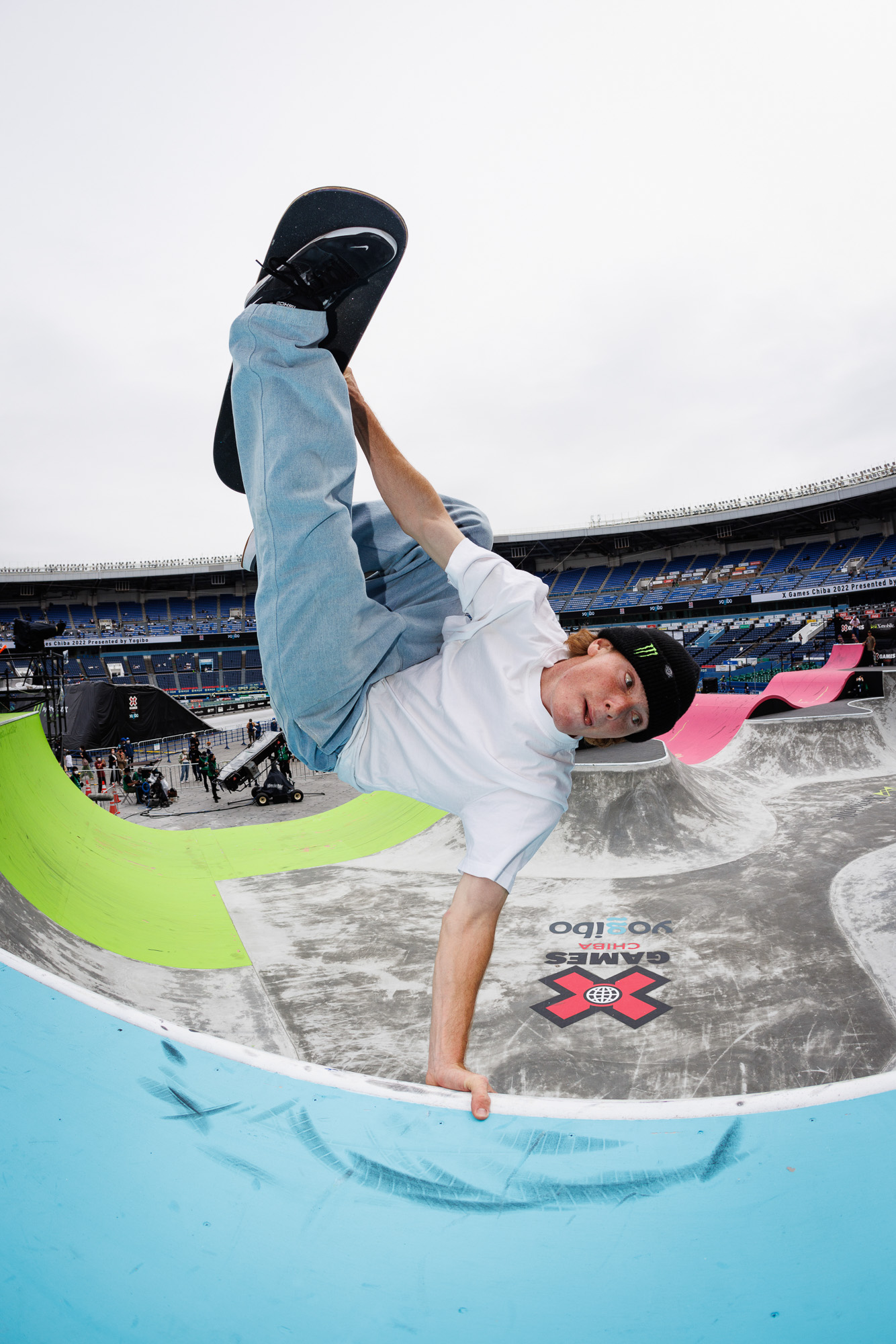 Monster Energy's Kieran Woolley Takes Silver in Men's Skateboard Park at X Games Chiba 2022