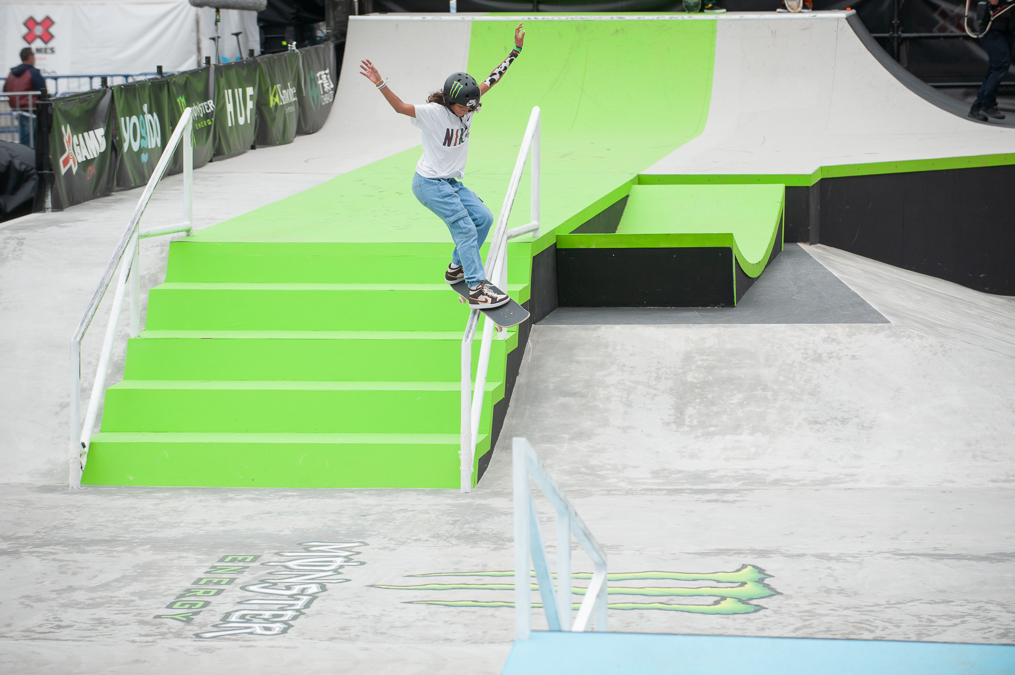 Monster Energy's Rayssa Leal Claims Gold in Women's Skateboard Street at X Games Chiba 2022