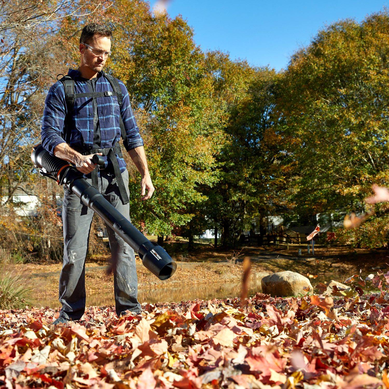 WORX Nitro 80V Brushless Backpack Leaf Blower (WG572)