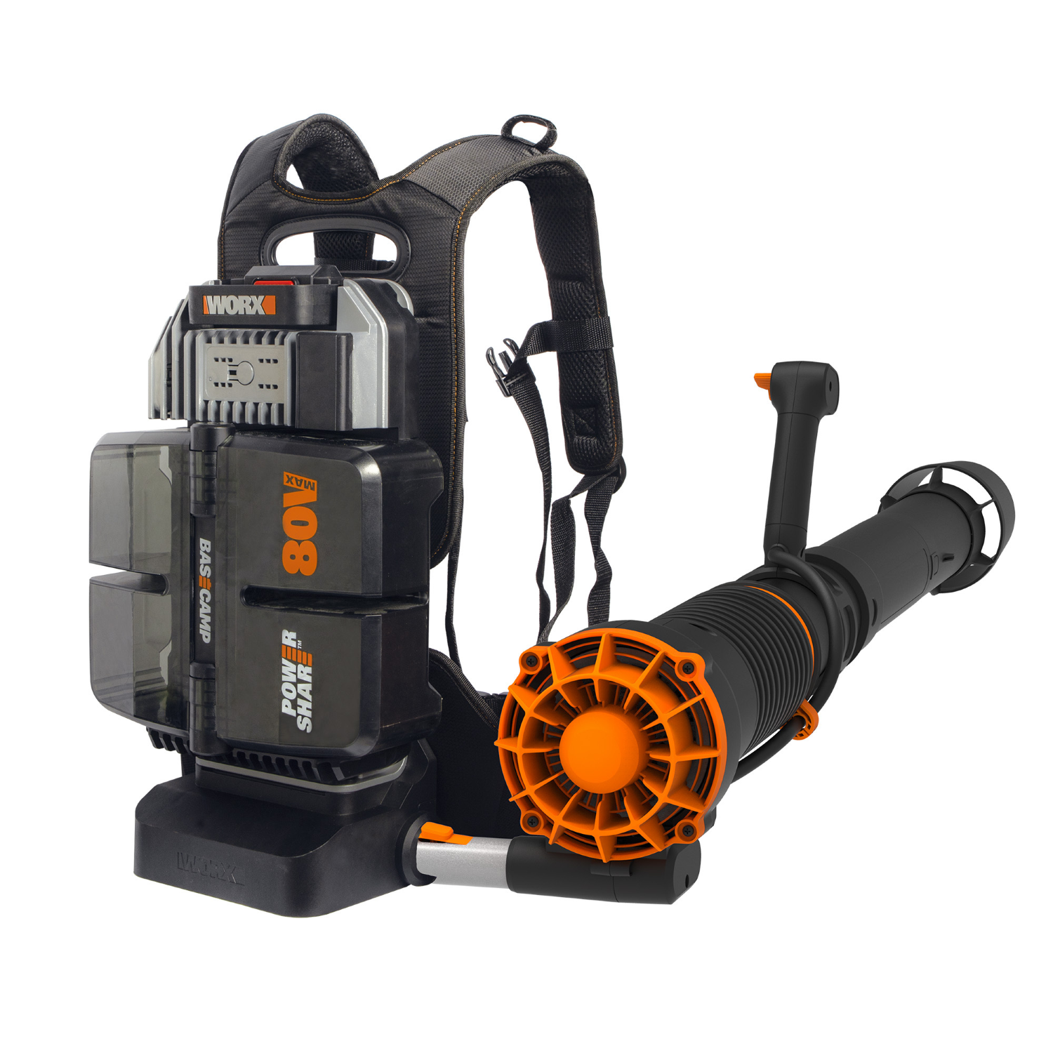 WORX Nitro 80V Brushless Backpack Leaf Blower (WG572)