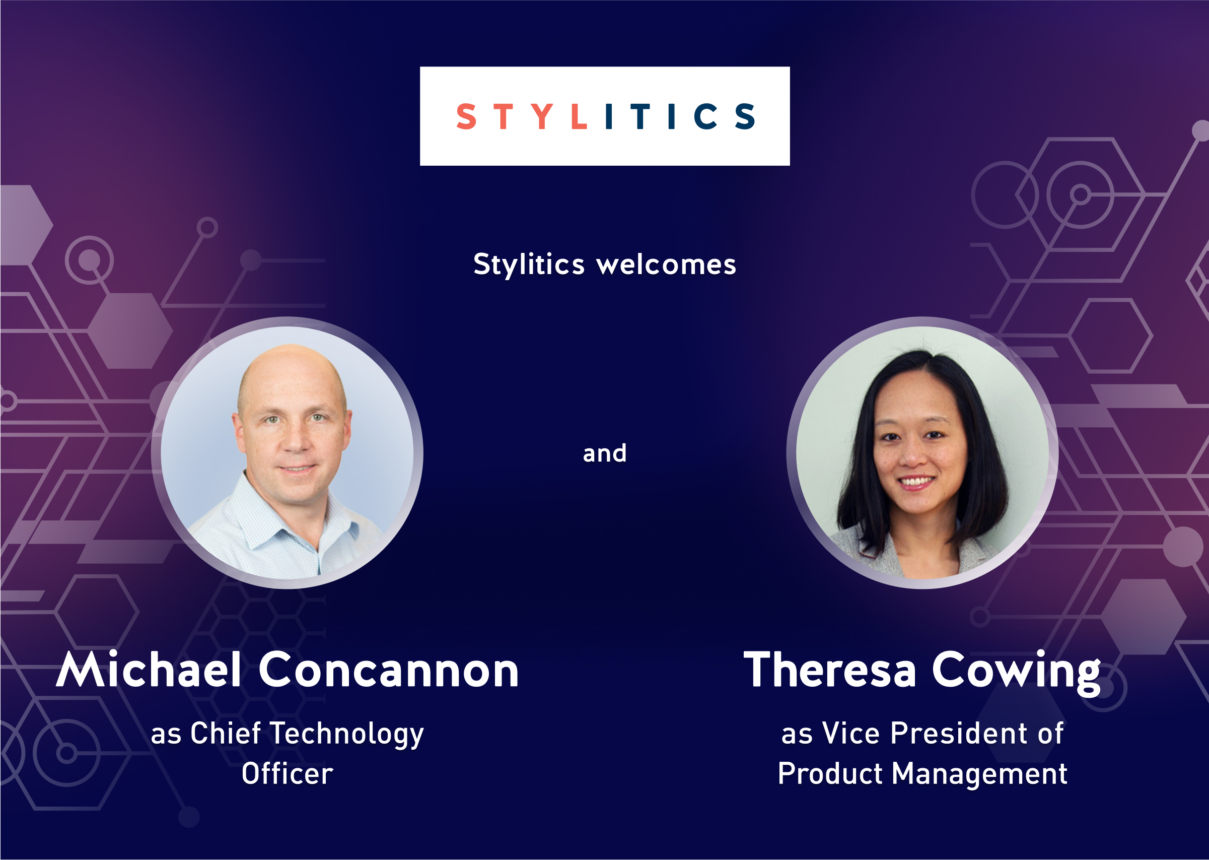 Michael Concannon and Theresa Cowing Join Stylitics