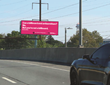Striking Pink Signage Calls Out Antisemitism in New Jersey in May