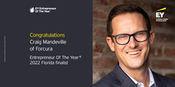 Thumb image for EY Announces Craig Mandeville of Forcura as an Entrepreneur Of The Year 2022 Florida Award Finalist