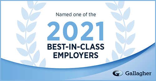 EMC Precision Named a Best-in-Class Employer by Gallagher