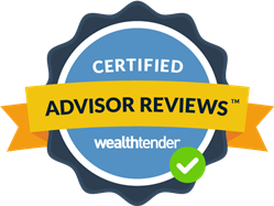 Wealthtender Certified Advisor Reviews Badge