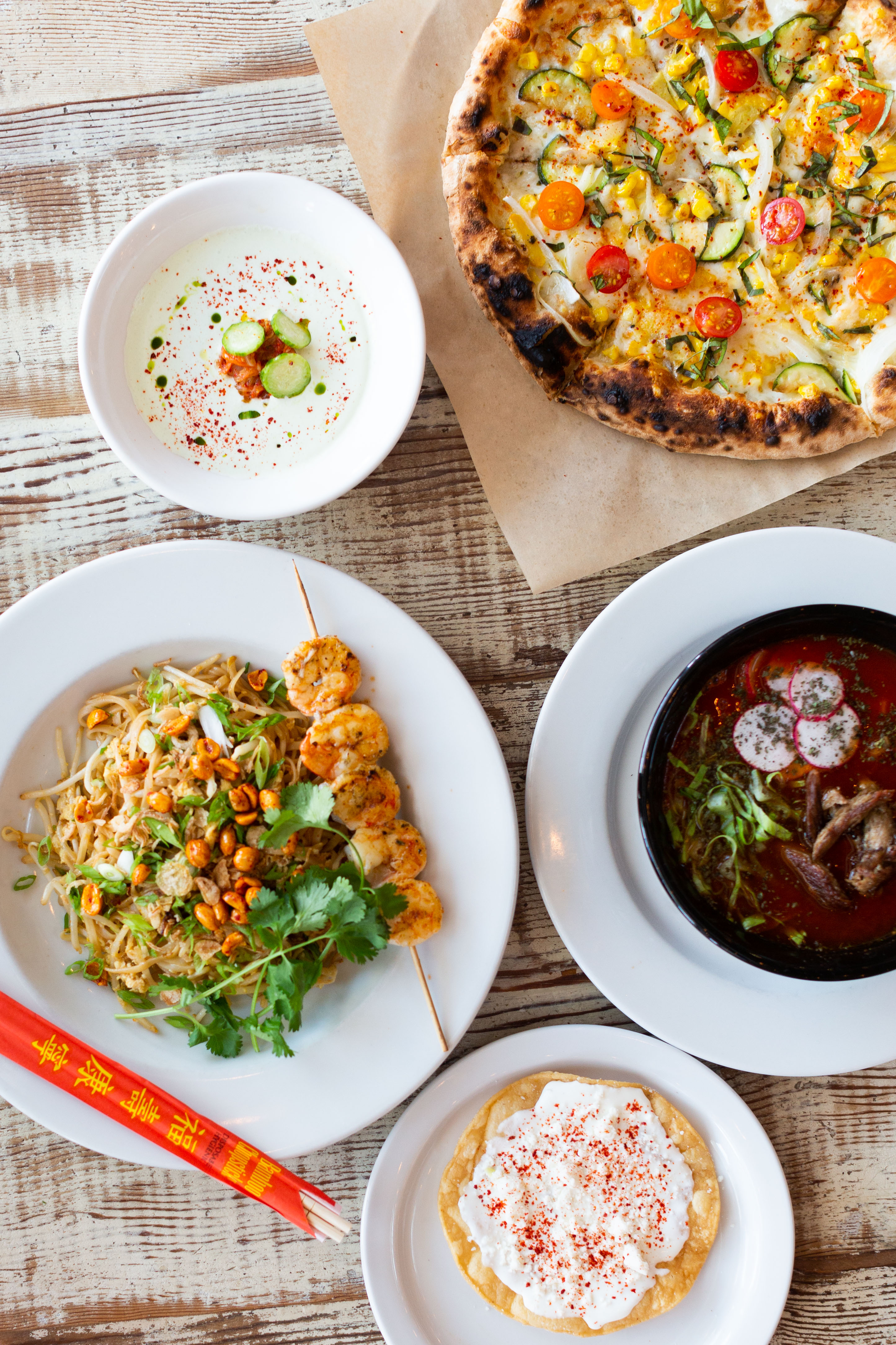 Favorite menu standards such as the Kitchen Door Mushroom Soup, the Bahn Mi Sandwich and Korean Style Ribs will be there for customers to enjoy.