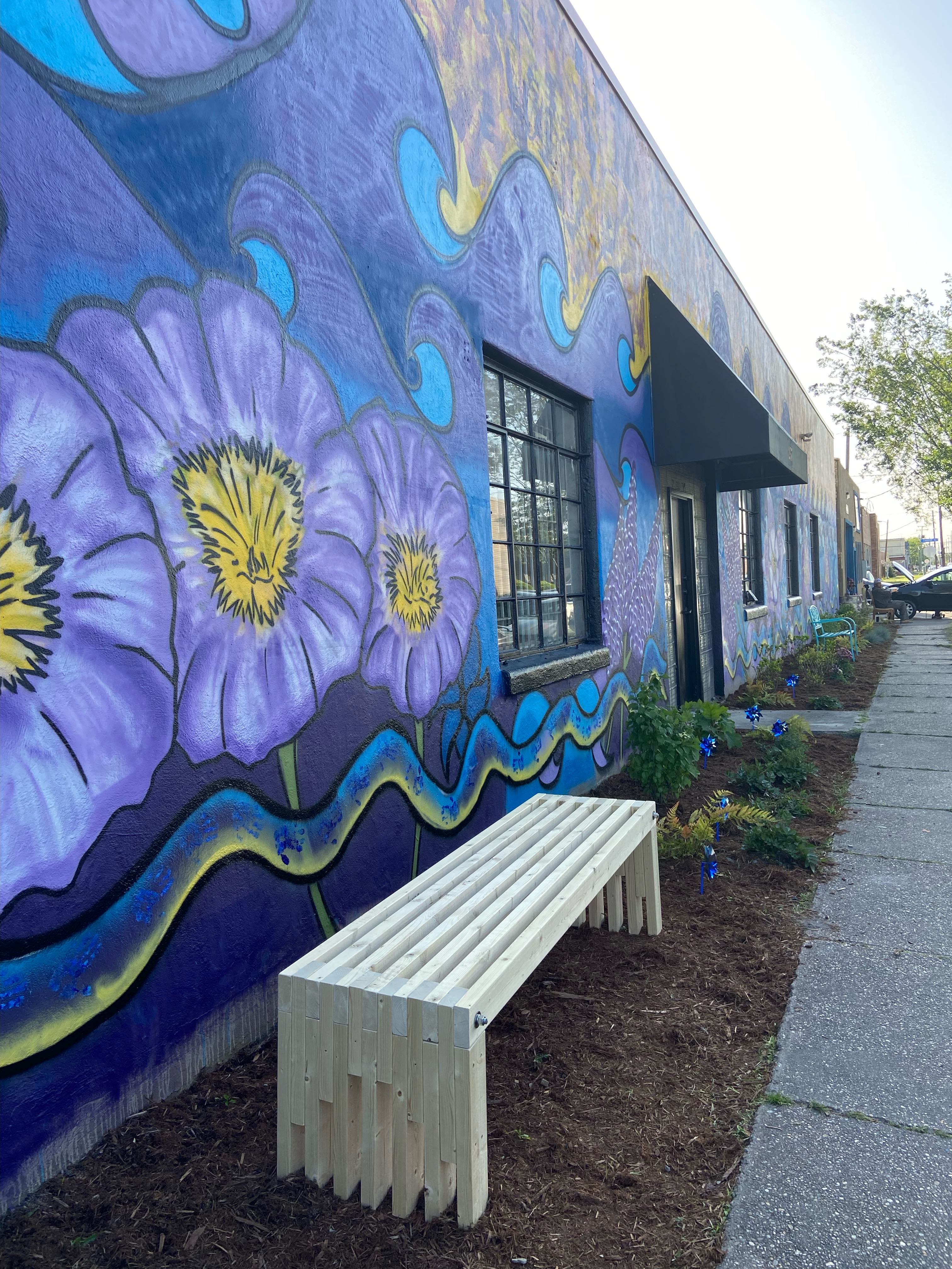 To help raise awareness, Samaritan House partnered with local artist, Parrish Majestic, to paint a mural in Norfolk, VA - the project was sponsored by Drucker + Falk