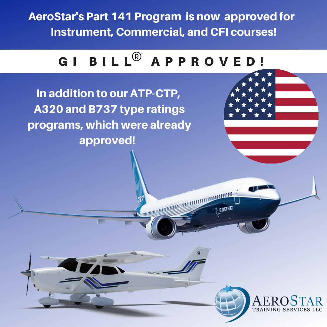 AeroStar Training Services 141 program approved for veterans
