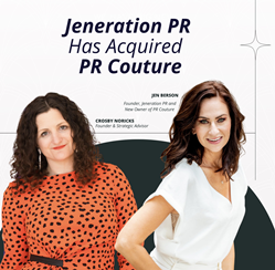 Jeneration PR Acquires PR Couture, professional development platform for communications experts