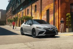 2022 Toyota Camry parked in a city