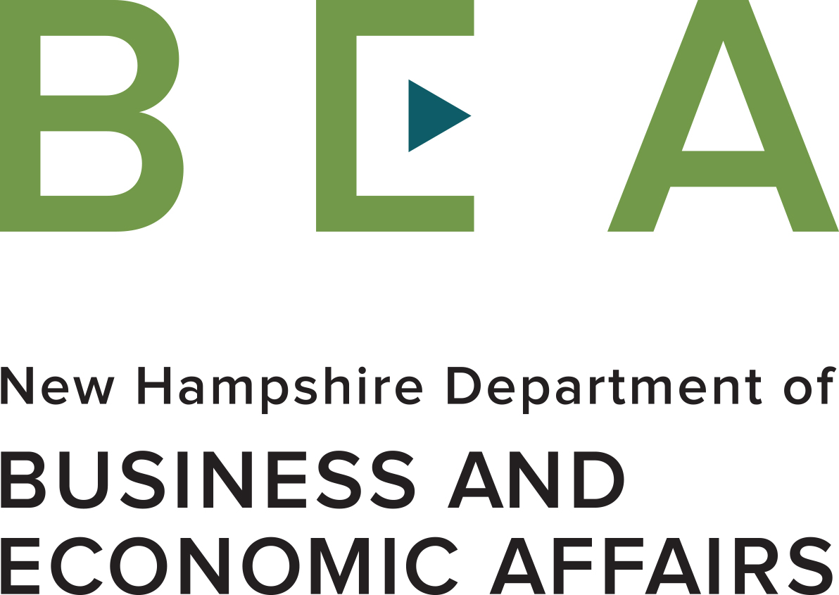 The Department of Business and Economic Affairs is dedicated to enhancing the economic vitality of the state of New Hampshire. Logo courtesy of NH BEA.