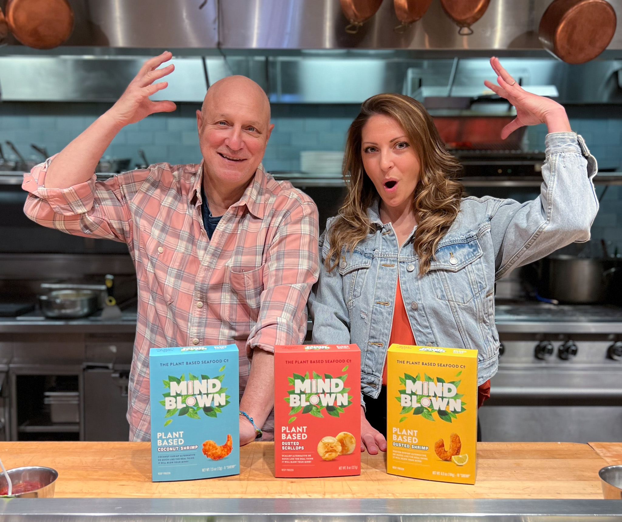 Mind Blown™ Plant Based Seafood Co. Reels in a Big Fish Investor, BravoTV’s Top Chef Host, Tom Colicchio.