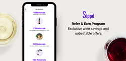 Sippd Refer & Earn Program - Exclusive wine savings and unbeatable offers