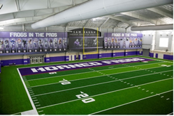 HELLAS CONSTRUCTION BRINGS THEIR A GAME TO WASHINGTON COMMANDERS PRACTICE  FACILITY