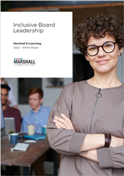 Marshall E-Learning Consultancy White Paper on Inclusive Leadership