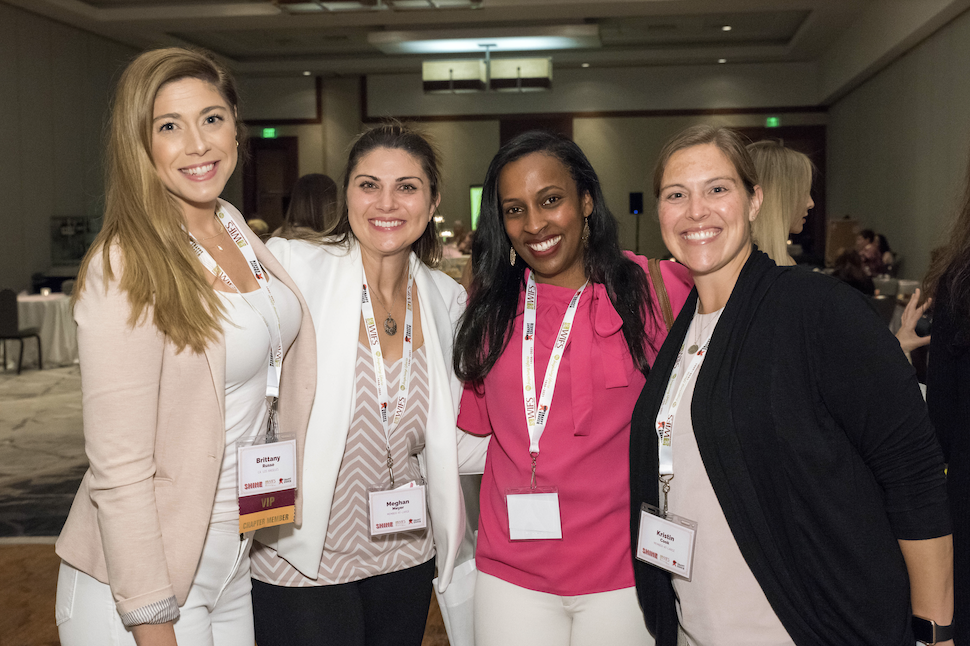 Attendees at the Charity Pink Out Event during the WIFS National Conference.