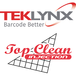 TEKLYNX and Top Clean Injection Logos