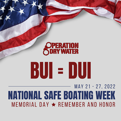 Operation Dry Water - National Safe Boating Week