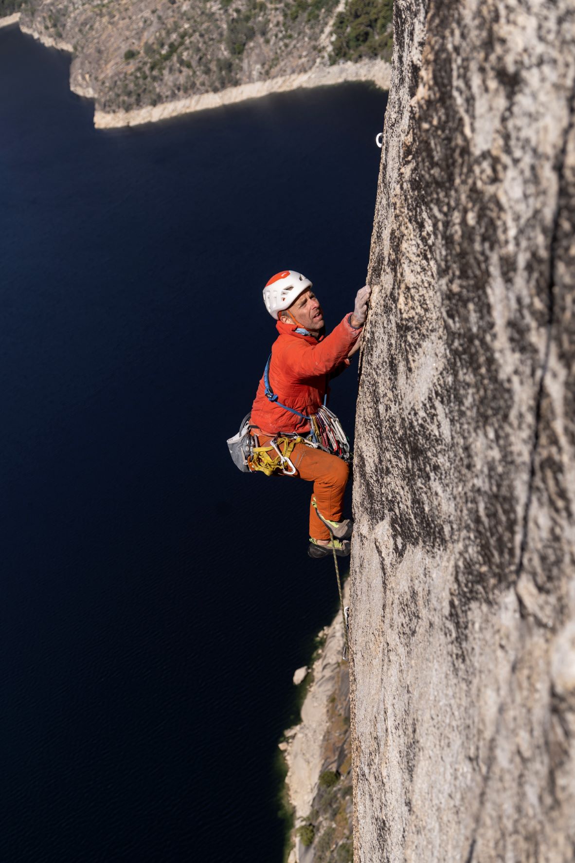 Timmy O'Neill climbing. Photo: James Q Martin