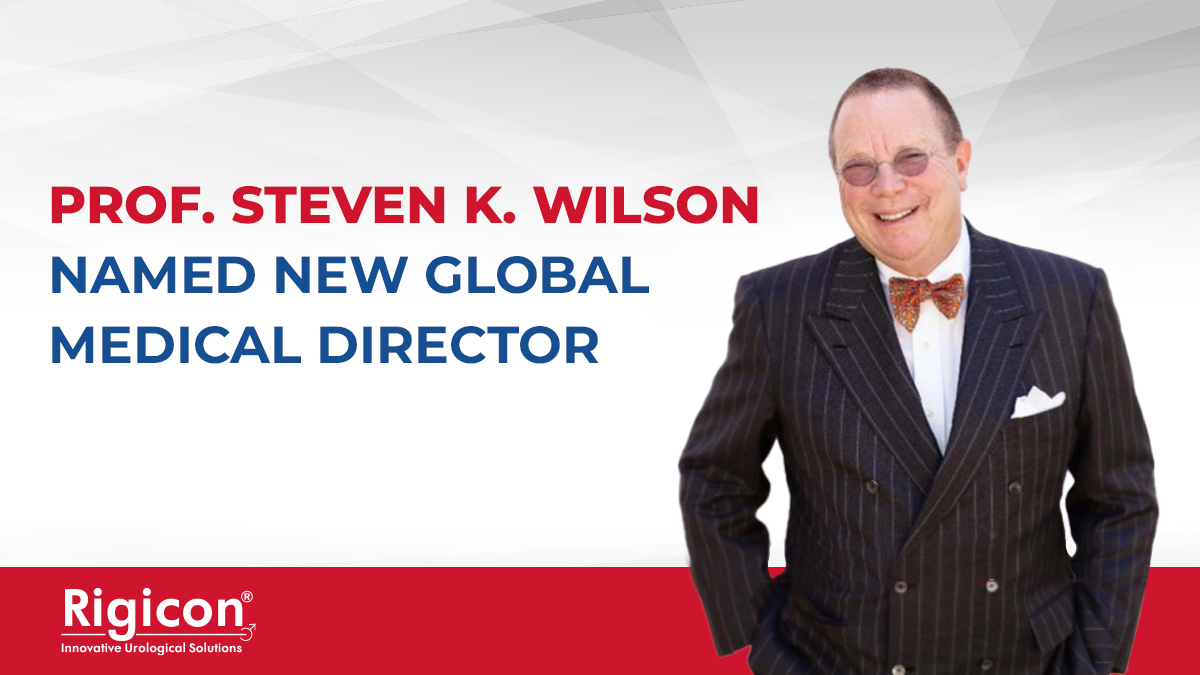 Steven K. Wilson MD, FACS, FRCS  Named New Global Medical Director for Rigicon