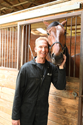 Mike Calderone, founder and CEO of Exceed Equine at the company facility in New Egypt NJ