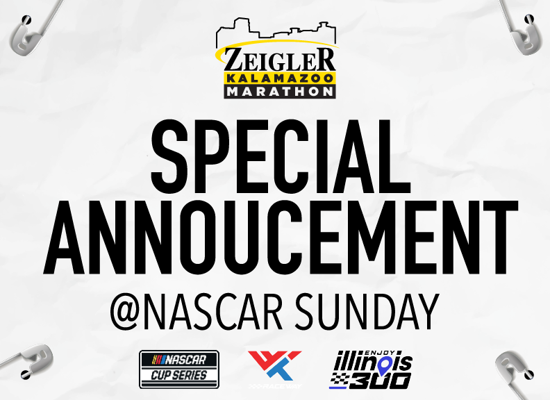 Zeigler Kalamazoo Marathon’s Special Announcement will be revealed on Sunday, June 5, 2022