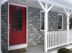 Thumb image for TandoStone Adds Elegance to New England Open Porch Accent Wall