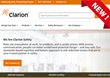 Clarion Safety Announces New Design Changes to Homepage and Website Theme for Ecommerce Customers
