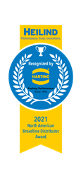 Thumb image for HARTING Recognizes Heilind Electronics as 2021 North American Broadline Distributor of the Year
