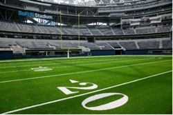 Turf installed at Allegiant Stadium, on track for July completion