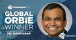 Global ORBIE Winner, Pal Narayanan of GEODIS